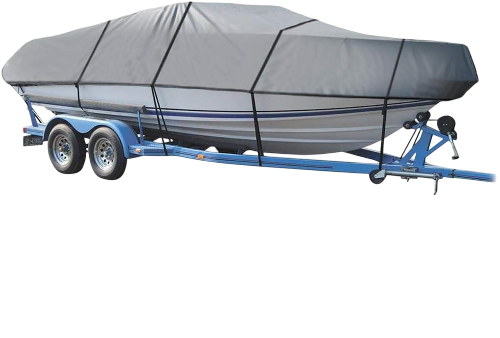 Grey Boat Cover by Trophy