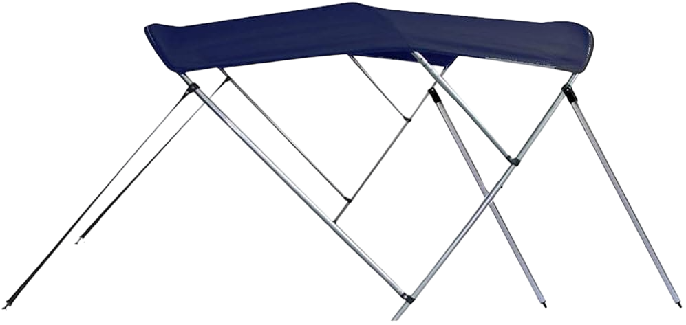 Navy Blue 3-Bow Bimini Top for Bayliner 2352 