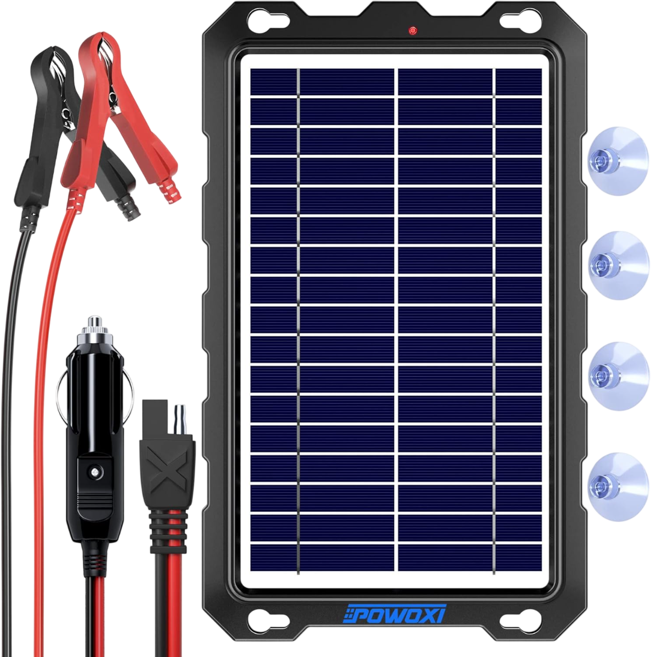 7.5W Solar Battery Trickle Charger Maintainer